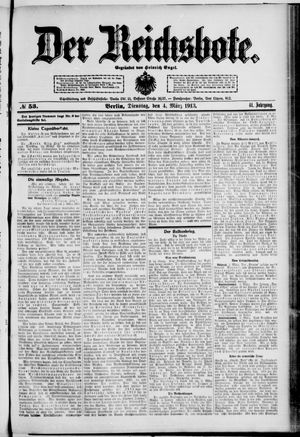 Der Reichsbote on Mar 4, 1913