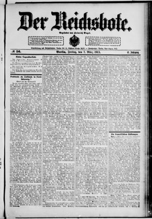 Der Reichsbote on Mar 7, 1913