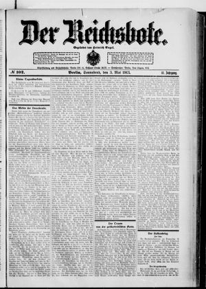 Der Reichsbote vom 03.05.1913