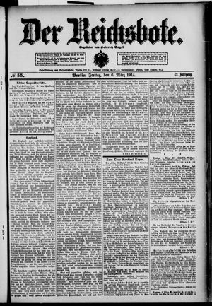 Der Reichsbote vom 06.03.1914