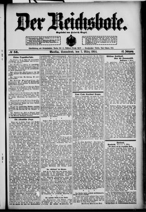 Der Reichsbote vom 07.03.1914