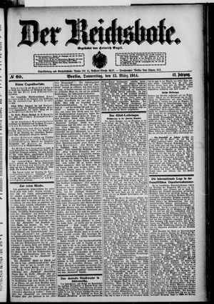 Der Reichsbote on Mar 12, 1914