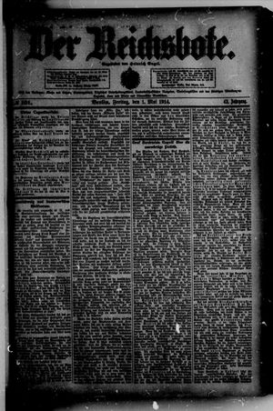 Der Reichsbote vom 01.05.1914