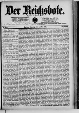 Der Reichsbote vom 05.05.1914