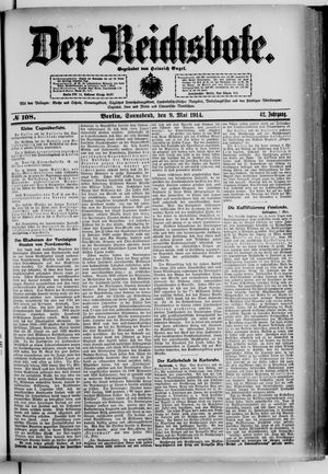 Der Reichsbote on May 9, 1914