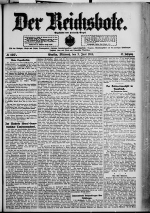 Der Reichsbote vom 03.06.1914