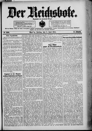 Der Reichsbote vom 05.06.1914