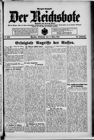 Der Reichsbote on Mar 3, 1915