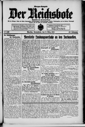 Der Reichsbote vom 06.03.1915