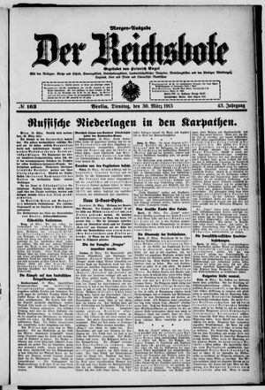 Der Reichsbote vom 30.03.1915