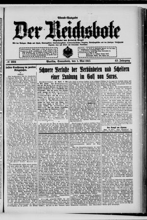 Der Reichsbote vom 01.05.1915