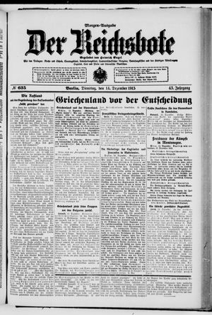 Der Reichsbote vom 14.12.1915