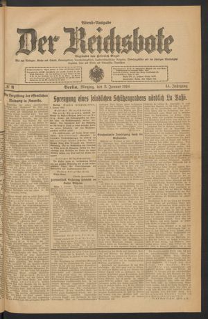 Der Reichsbote vom 03.01.1916