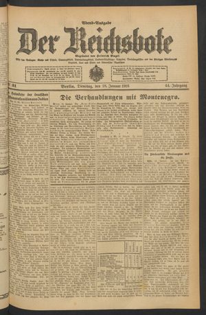 Der Reichsbote vom 18.01.1916