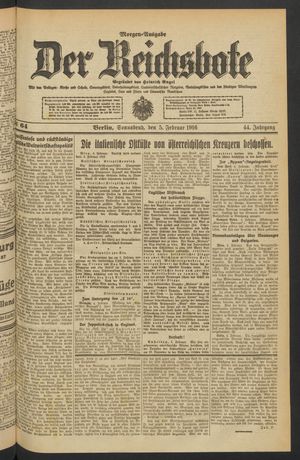 Der Reichsbote vom 05.02.1916