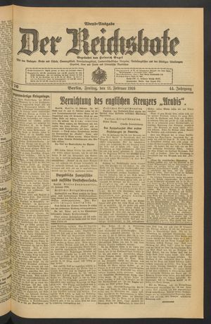 Der Reichsbote vom 11.02.1916