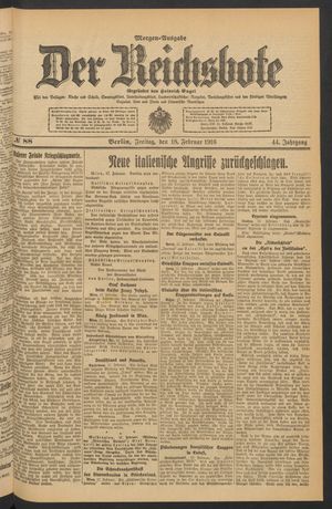 Der Reichsbote vom 18.02.1916