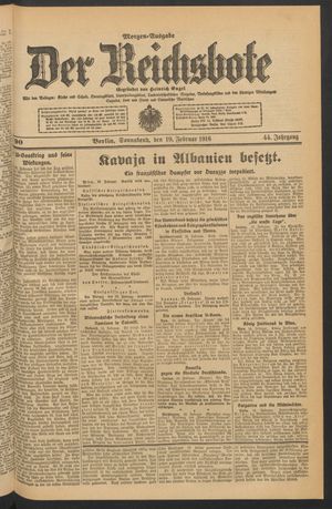 Der Reichsbote vom 19.02.1916