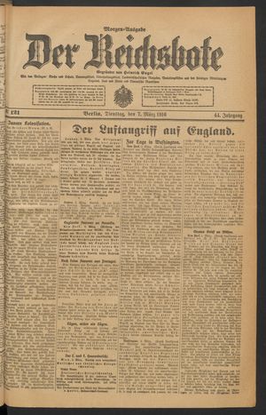 Der Reichsbote vom 07.03.1916