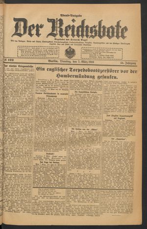 Der Reichsbote vom 07.03.1916