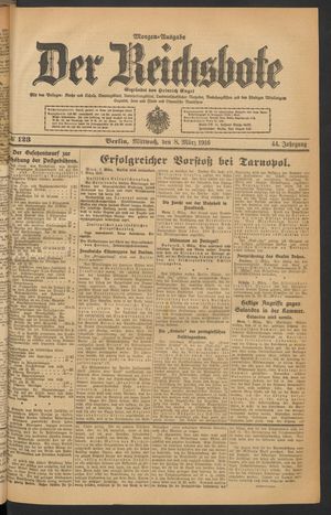 Der Reichsbote vom 08.03.1916