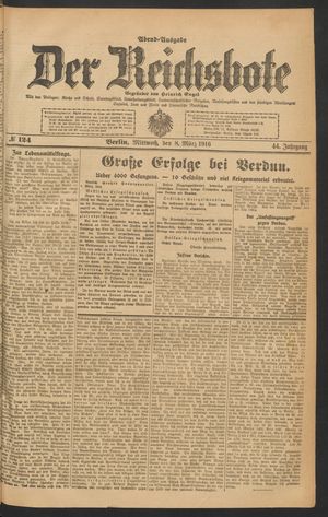 Der Reichsbote vom 08.03.1916