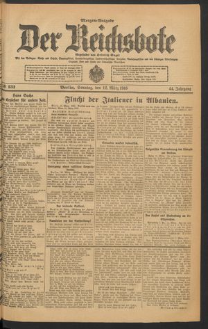 Der Reichsbote vom 12.03.1916