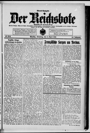 Der Reichsbote vom 04.04.1916