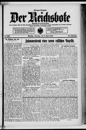 Der Reichsbote vom 09.04.1916