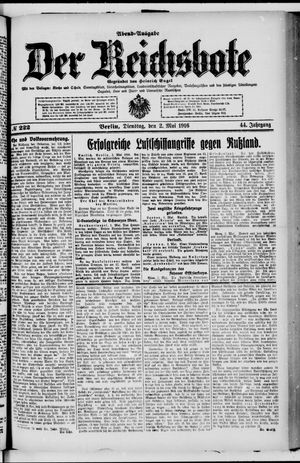 Der Reichsbote on May 2, 1916