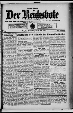 Der Reichsbote on May 4, 1916