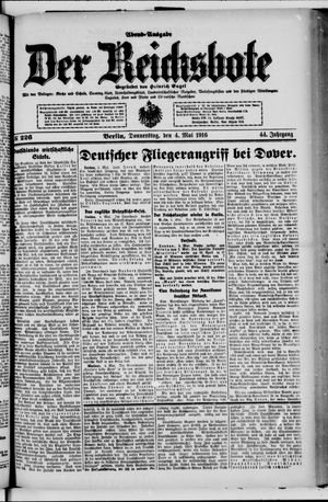 Der Reichsbote vom 04.05.1916