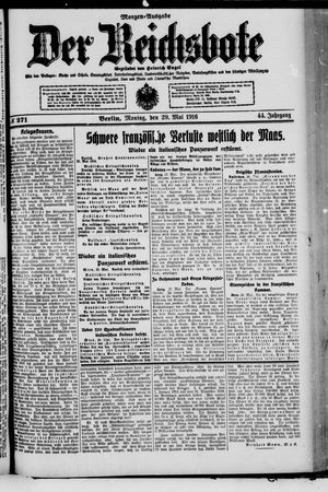 Der Reichsbote vom 29.05.1916