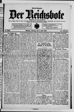 Der Reichsbote vom 03.07.1916