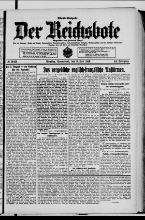 Der Reichsbote vom 08.07.1916