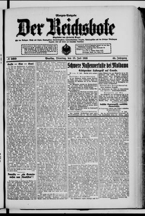 Der Reichsbote vom 18.07.1916