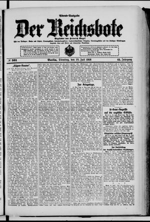 Der Reichsbote vom 18.07.1916