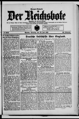 Der Reichsbote vom 30.07.1916