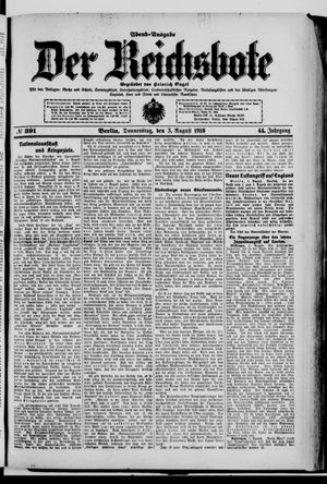 Der Reichsbote vom 03.08.1916