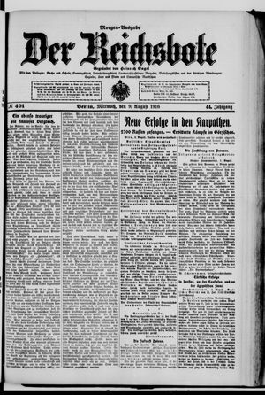 Der Reichsbote vom 09.08.1916