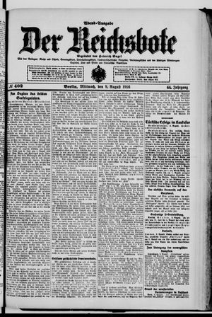 Der Reichsbote vom 09.08.1916