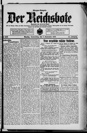 Der Reichsbote vom 07.09.1916