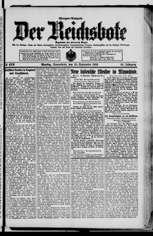 Der Reichsbote vom 16.09.1916