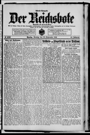 Der Reichsbote vom 25.09.1916