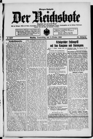 Der Reichsbote vom 05.10.1916