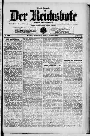 Der Reichsbote vom 12.10.1916