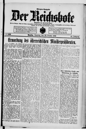 Der Reichsbote vom 22.10.1916