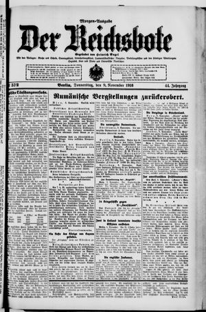 Der Reichsbote vom 09.11.1916