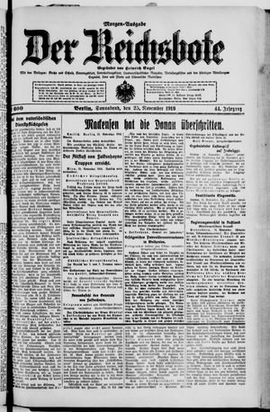 Der Reichsbote vom 25.11.1916