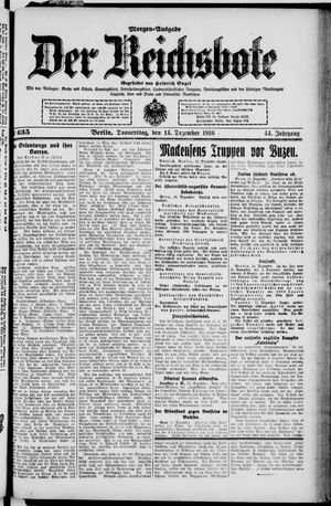 Der Reichsbote vom 14.12.1916